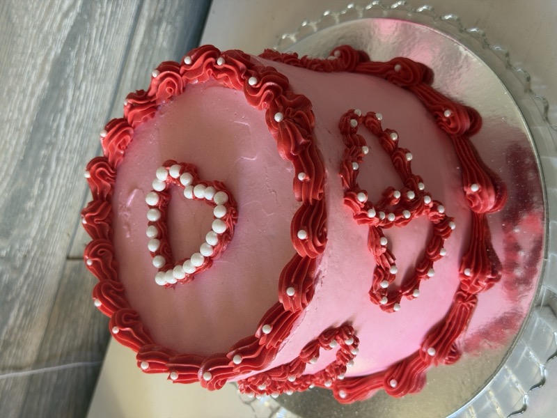 Pour the Record custom birthday cake